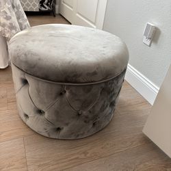 Tufted Storage Ottoman