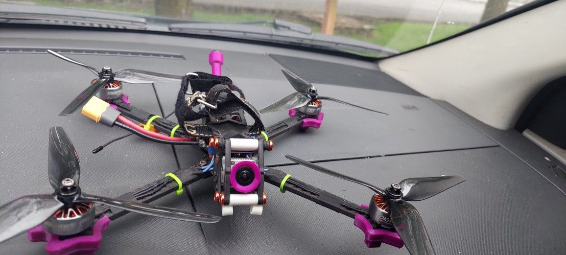 Complete Digital FPV 7" 6s Bando Killer Drone Setup