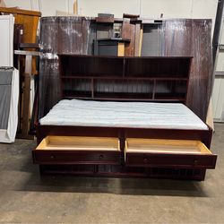 Twin captains bed $340