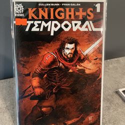 Knights Temporal #1 (AfterShock Comics, 2019) Retailer Incentive Variant Cover