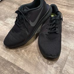 Nike Free Training Sneakers Black Lightweight Gym Running Athletic Shoes