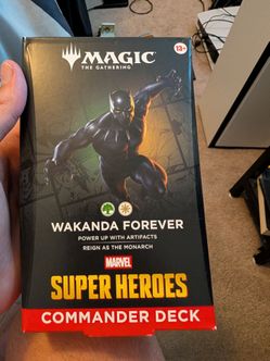 MTG wakanda forever commander deck