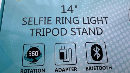 14-Inch Selfie Ring Light Tripod Stand