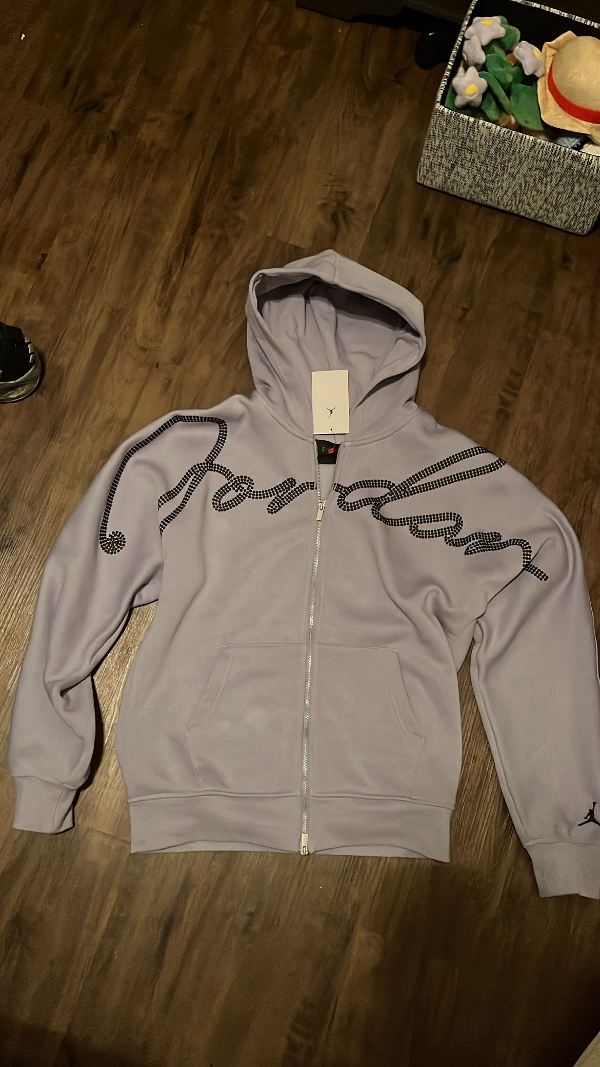 Light purple Brand new jordan hoodie