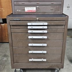vintage Kennedy rolling tool chest