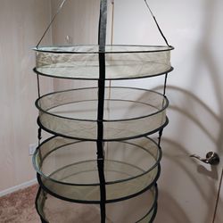 iPower 2 Feet 4 Layer Herb Drying Rack Hanging Dry Net
