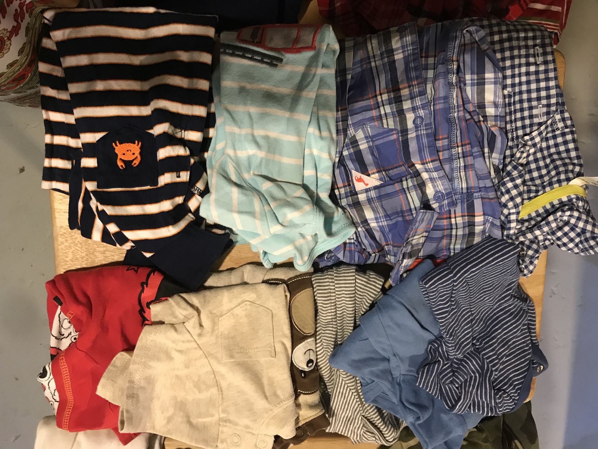 Baby boy clothes lot 3-6 and 6-9 month