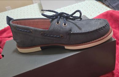 Sperry x Herschel Men's Authentic Original 2-Eye Navy Boat Shoes STS23909
