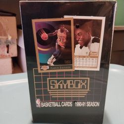 1990-91 Skybox NBA Basketball Cards Unopened 