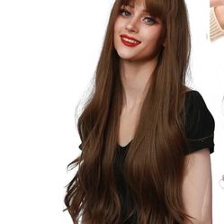 Synthetic Wig Long Natural