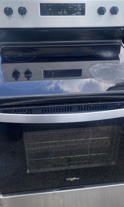 Whirlpool stainless oven 