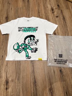 Desto Dubb Cough Syrup Graphic T-Shirt White