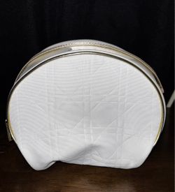 DIOR White Cosmetic Bag