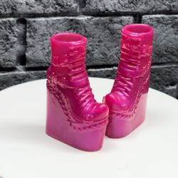 Doll Bratz Action Heroez Heels Shoes Metallic Creamy Pink