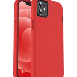 Phone 12/iPhone 12 Pro Case Red