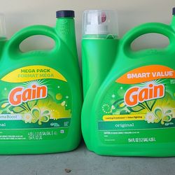 Gain Detergents 154 FL Oz