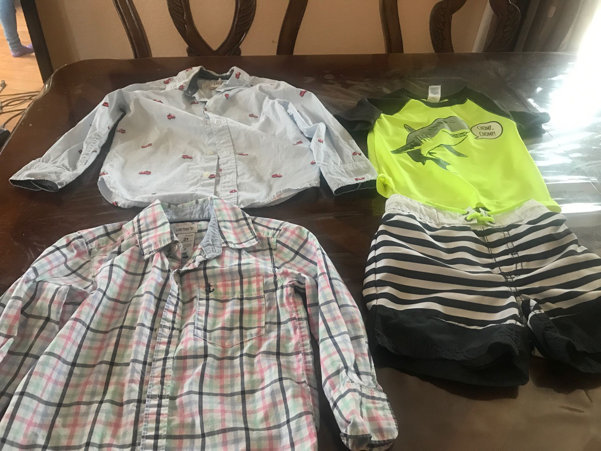 Kids clothing size 2