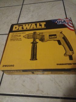 De235g 1/2" Drill  New 