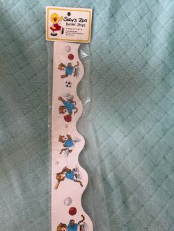 Suzy's Zoo Tiger Sports Border Strips