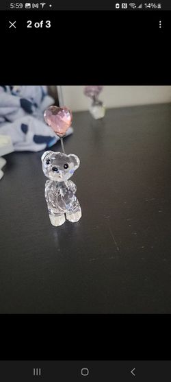 Swarovski Kris Bear - I Love You with Heart Balloon 842933 No BOX