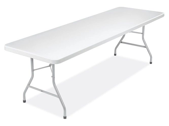 Plastic foldable tables for sale!
