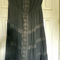 Plus Size Halter Top Dress