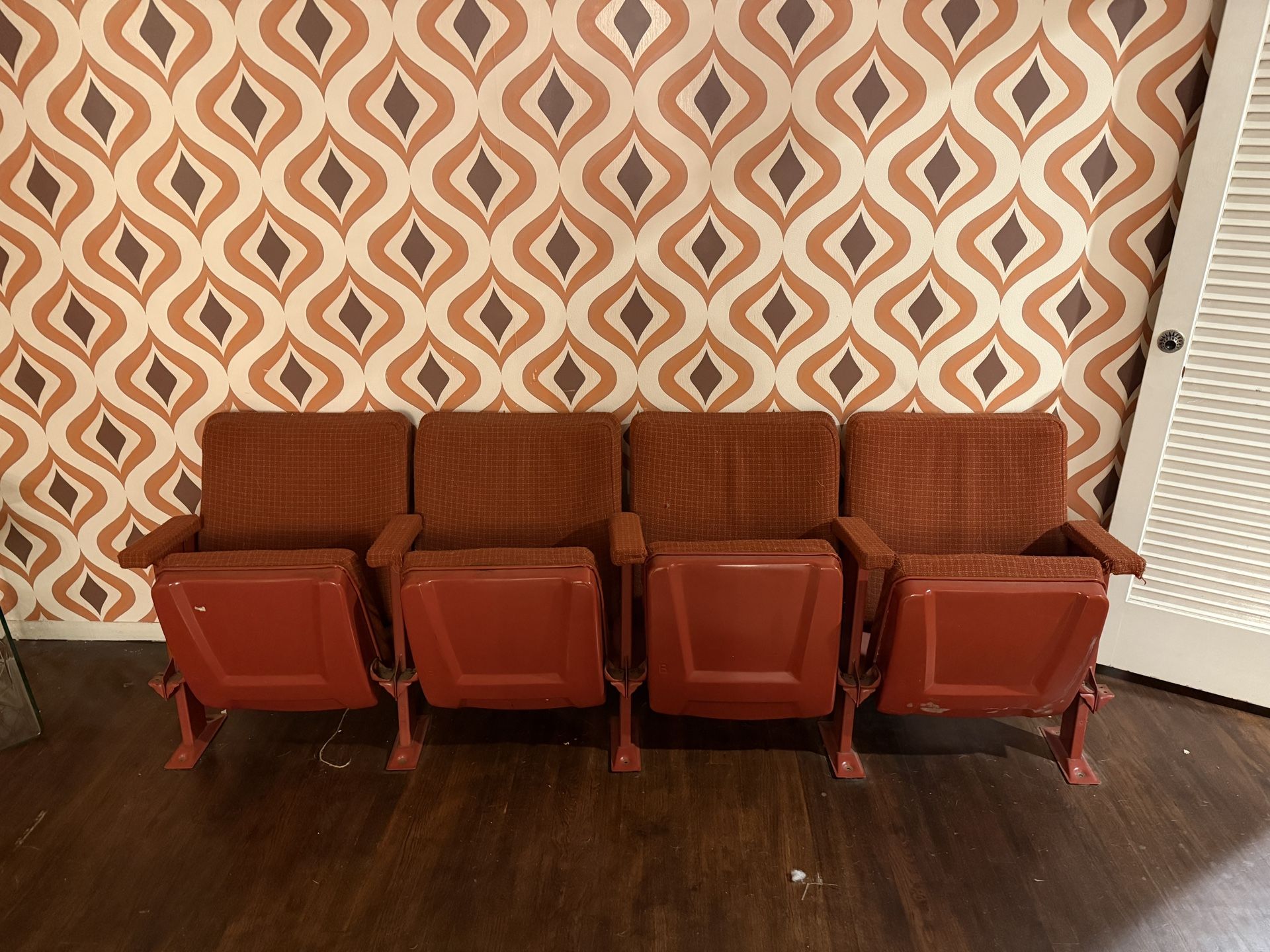1920’s Movie Theater seats