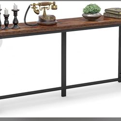 Tribesigns 70.9 Inch Extra Long Sofa Table, Narrow Console Table