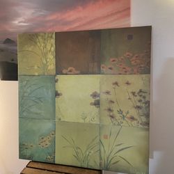 Flower Print Painting