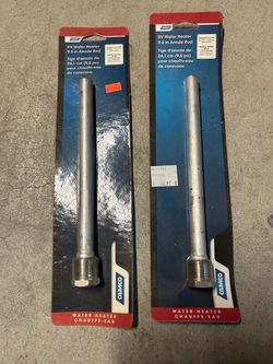 Camco RV Water Heater 9.5 in Anode Rod – Lot of 2