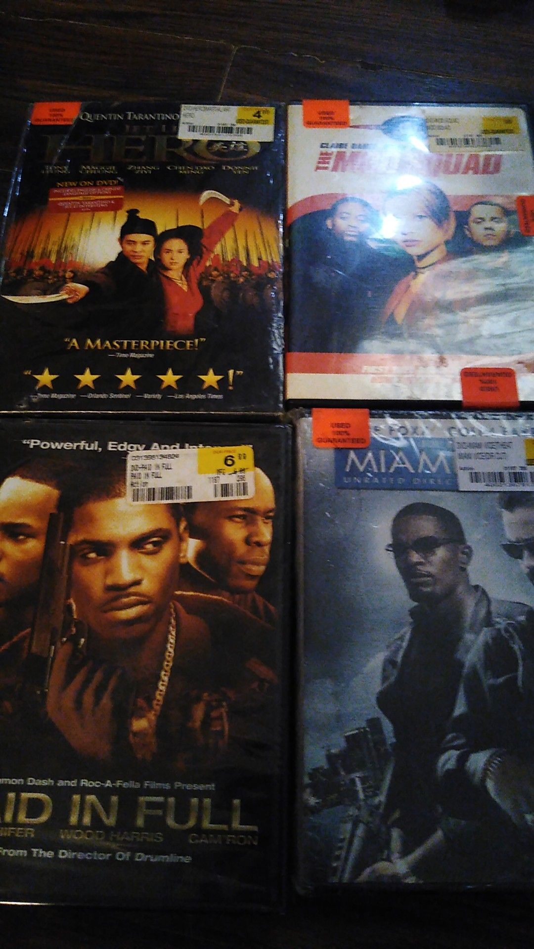 Brand new movies