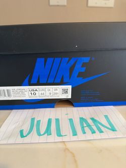 DS AJ 1 High Royal Blue Reimagined Size 10