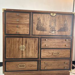 Mid-Century Drexel Secretary Chest