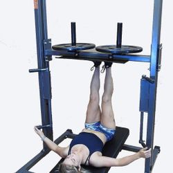 TDS Premier Vertical Leg Press - Silver Grey
