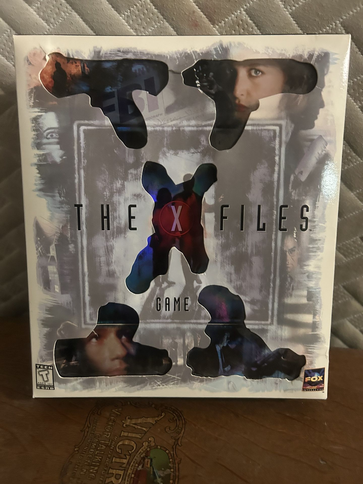 THE X FILES GAME by Fox Interactive PC & MAC CD-ROM 1998 