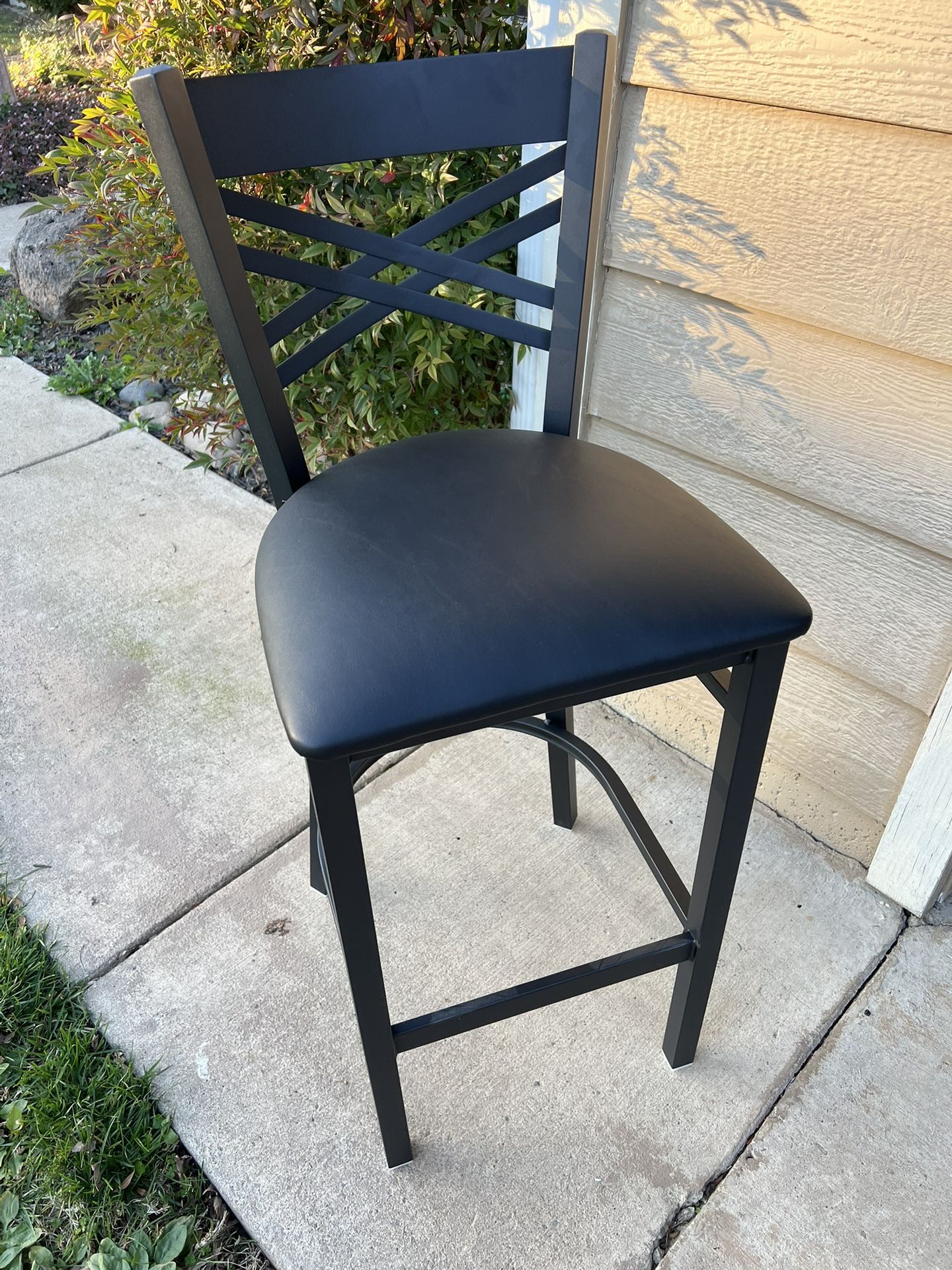 Single Black Stool