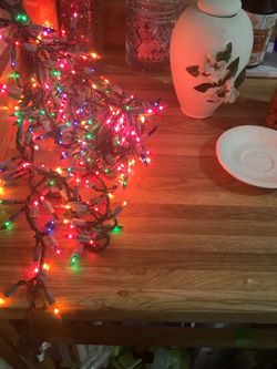 Vintage Christmas lights