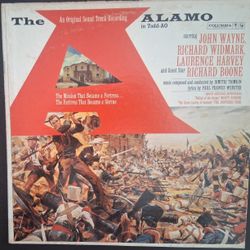 "The Alamo Soundtrack" 1960 Columbia Orig 1st Press CL 1558(Mono)~EX~ John Wayne