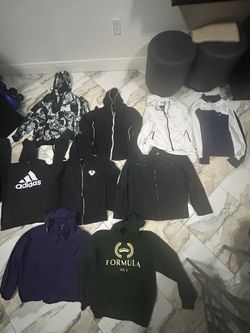 Lots Of Jackets/hoodies Size Xl/Large