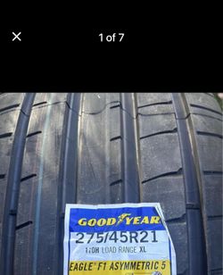 2 Brand New Good year Eagle F1 Tires