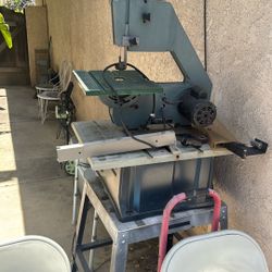 Band Saw And Table Saw 