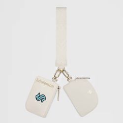 Seattle kraken Women’s Lululemon Dual Pouch Wristlet