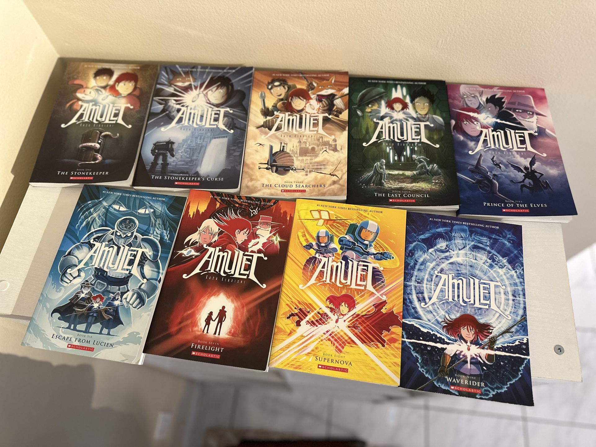 Amulet (9 Book Graphic Novel Series)