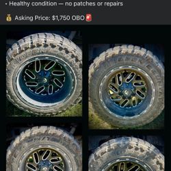 Fuel Off-Road Rims/ Toyo MTs Tires