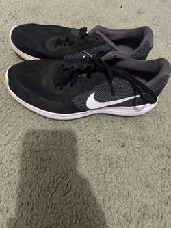 Black and White Nikes