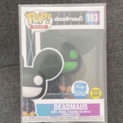 Deadmau5 Funko Shop Exclusive Funko Pop Glow In The Dark Music Funko Pop 