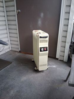 Golden Oil-Filled Electric Space Heater