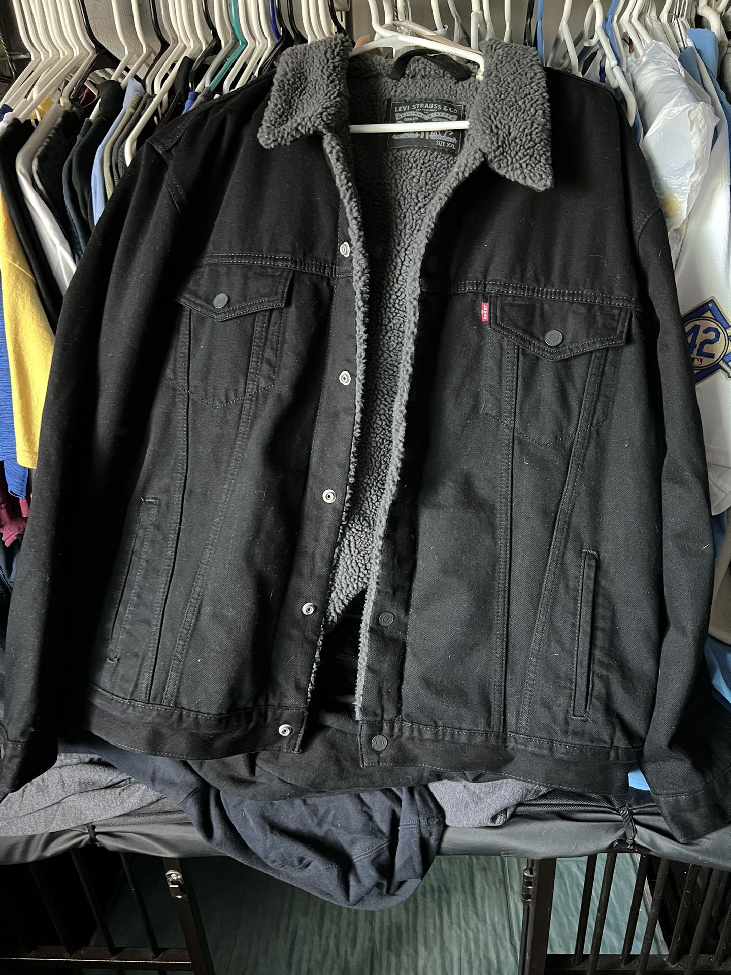 New Levi’s Sherpa Jacket