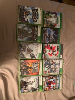Xbox one and Xbox 360 games