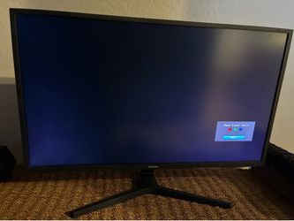 Samsung SR35 Series 27 inch monitor (no box) and Vizio 24 inch smart tv (w/Box)